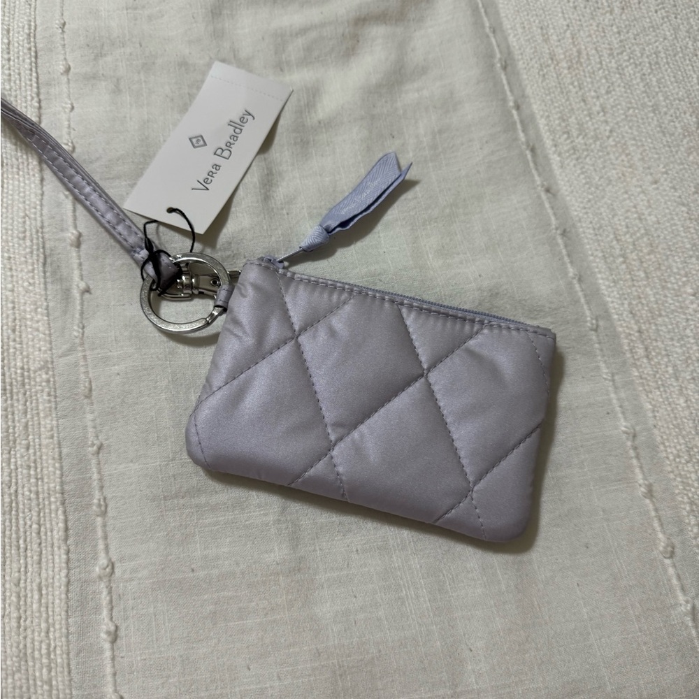 Vera Bradley Quilted Lanyard in Soft Lilac, NWT